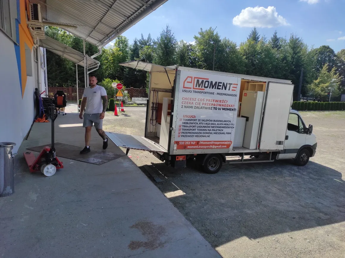 Transport sprzętu AGD i mebli
